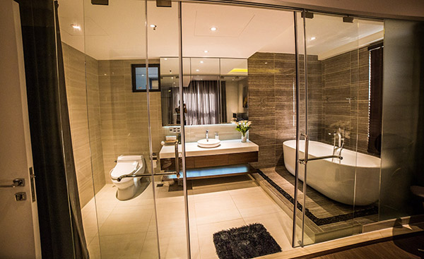 Thiết kế phòng tắm khách sạn tại Đà Nẵng