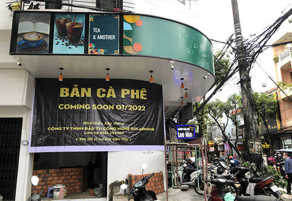 Thi công thiết kế bảng quảng cáo quán cafe tại Đà Nẵng